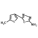 CAS#: 915922-24-6， 5-(5-Methyl-3-thienyl)-1,3,4-oxadiazol-2-amine