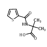 CAS#: 915922-56-4， 2-Methyl-N-(2-thienylcarbonyl)alanine