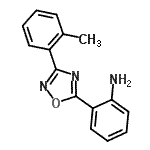 CAS#: 915922-92-8， 2-[3-(2-Methylphenyl)-1,2,4-oxadiazol-5-yl]aniline