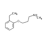 CAS#: 915922-98-4， 3-(2-Ethylphenoxy)-N-methyl-1-propanamine