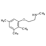CAS#: 915923-38-5， N-Methyl-2-(2,3,5-trimethylphenoxy)ethanamine