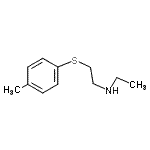 CAS#: 915923-48-7， N-Ethyl-2-[(4-methylphenyl)sulfanyl]ethanamine