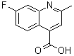 CAS#: 915923-73-8， 7-Fluoro-2-methyl-4-quinolinecarboxylic acid