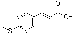 CAS#: 915924-30-0， (2E)-3-[2-(Methylsulfanyl)-5-pyrimidinyl]acrylic acid