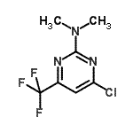 CAS#: 915924-97-9， 4-Chloro-N,N-dimethyl-6-(trifluoromethyl)-2-pyrimidinamine