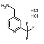 CAS#: 916211-41-1， 1-[2-(Trifluoromethyl)-4-pyridinyl]methanamine dihydrochloride