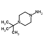CAS#: 916519-04-5， 4-(2-Methyl-2-propanyl)-1-piperazinamine