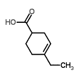 CAS#: 91676-77-6， 4-Ethyl-3-cyclohexene-1-carboxylic acid