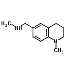 structure of CAS# 916792-22-8, N-Methyl-1-(1-methyl-1,2,3,4-tetrahydro-6-quinolinyl)methanamine;Methyl-(1<wbr>-methyl-1<wbr>,2,3,4-te<wbr>trahydro-<wbr>quinolin-<wbr>6-ylmethy<wbr>l)-amine <wbr>OXALATE;methyl[(1-methyl(6-1,2,3,4-tetrahydroquinolyl))methyl]amine;Methyl[(1<wbr>-Methyl-1<wbr>,2,3,4-Te<wbr>trahydroq<wbr>uinolin-6<wbr>-Yl)Methy<wbr>l]Amine O<wbr>xalate