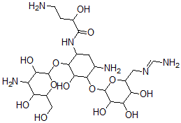 CAS#: 91704-91-5， 6'-N-Formimidoylamikacin
