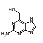 CAS#: 917235-37-1， (2-Amino-7H-purin-6-yl)methanol
