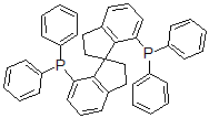 structure of CAS# 917377-74-3, 1,1'-[(1R)-2,2',3,3'-Tetrahydro-1,1'-Spirobi[1H-Indene]-7,7'-Diyl]Bis[1,1-Diphenyl-Phosphine]