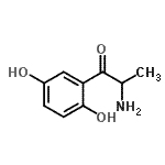 CAS#: 917500-13-1， 2-Amino-1-(2,5-dihydroxyphenyl)-1-propanone
