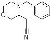 CAS#: 917572-29-3， (4-Benzyl-3-morpholinyl)acetonitrile