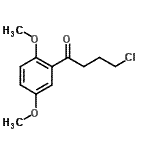 CAS#: 91767-62-3， 4-chloro-1-(2,5-dimethoxyphenyl)butan-1-one