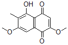 CAS#: 91776-49-7， 5-Hydroxy-2,7-dimethoxy-6-methyl-1,4-naphthoquinone