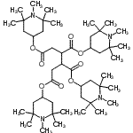 CAS#: 91788-83-9， Tetrakis(1,2,2,6,6-pentamethyl-4-piperidinyl) 1,2,3,4-butanetetracarboxylate