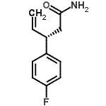 CAS#: 918149-67-4， (3S)-3-(4-Fluorophenyl)-4-pentenamide