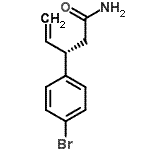 CAS#: 918149-71-0， (3S)-3-(4-Bromophenyl)-4-pentenamide