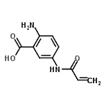 CAS#: 91818-41-6， 5-(Acryloylamino)-2-aminobenzoic acid