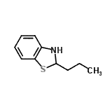 CAS#: 91819-29-3， 2-Propyl-2,3-dihydro-1,3-benzothiazole