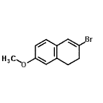CAS#: 91820-05-2， 3-Bromo-7-methoxy-1,2-dihydronaphthalene