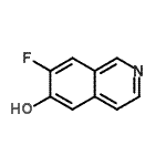 CAS#: 918488-38-7， 7-Fluoro-6-isoquinolinol