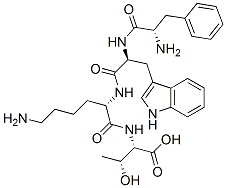 CAS#: 91853-94-0， (2S,3R)-2-[[(2S)-6-Amino-2-[[(2S)-2-[[(2S)-2-Amino-3-Phenyl-Propanoyl]Amino]-3-(1H-Indol-3-Yl)Propanoyl]Amino]Hexanoyl]Amino]-3-Hydroxy-Butanoic Acid