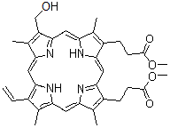 CAS#: 91874-97-4, 2-Vinyl-4-(Hydroxymethyl)Deuteroporphyrin IX