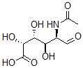CAS 登录号：91878-65-8， (2R,3R,4R,5R)-5-乙酰氨基-2,3,4-三羟基-6-氧代己酸