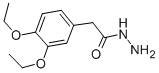 structure of CAS# 91908-37-1, 3,4-Diethoxy-Benzeneacetic Acid Hydrazide;2-(3,4-Diethoxyphenyl)Acetohydrazide(SALTDATA: FREE);(3,4-DIETHOXY-PHENYL)-ACETIC ACID HYDRAZIDE;(3,4-Diethyl-Phenyl)-Acetic Acid Hydrazide