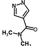 CAS#: 91918-13-7， N,N-dimethyl-1H-pyrazole-4-carboxamide