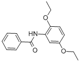 结构式 CAS# 92-22-8, N-(2,5-二乙氧基苯基)-苯甲酰胺