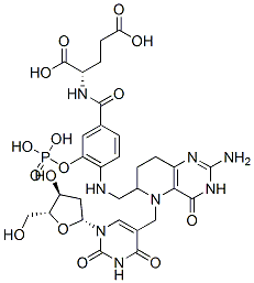 CAS#: 92008-00-9， N-(4-(((2-Amino-3,4,5,6,7,8-Hexahydro-4-Oxo-5-((2'-Deoxyuridin-5-Yl)Methyl)Pyrido[3,2-d]Pyrimidin-6-Yl)Methyl)Amino)Benzoyl)Glutamic Acid 5'-Monophosphate