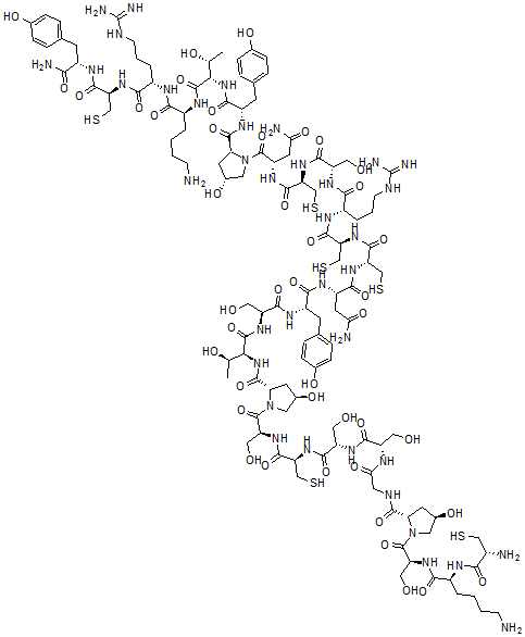 CAS#: 92078-76-7， omega-Conotoxin gvia