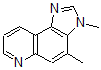 CAS 登录号：92130-56-8， 3,4-二甲基-3H-咪唑并[4,5-f]喹啉