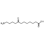 structure of CAS# 92155-73-2, 8-Oxotridecanoic acid;8-oxotridecanoic acid