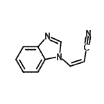 CAS#: 92173-66-5， (2Z)-3-(1H-Benzimidazol-1-yl)acrylonitrile
