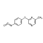 CAS#: 921938-98-9， 2-(4-Isocyanatophenoxy)-6-methylpyrazine