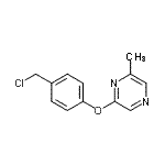 CAS#: 921939-00-6， 2-[4-(Chloromethyl)phenoxy]-6-methylpyrazine