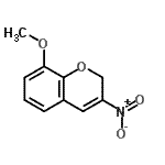 CAS 登录号：92210-59-8， 8-甲氧基-3-硝基-2H-苯并吡喃