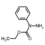 CAS#: 92222-40-7， Ethyl 1-phenylhydrazinecarboxylate