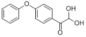 structure of CAS# 92254-55-2, 2,2-Dihydroxy-1-(4-Phenoxyphenyl)-Ethanone;4-PHENOXYPHENYLGLYOXAL HYDRATE, 95+%;4-Phenoxyphenylglyoxal Hydrate 95%;4-PHENOXYPHENYLGLYOXAL HYDRATE
