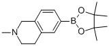 structure of CAS# 922718-57-8, 1,2,3,4-Tetrahydro-2-Methylisoquinoline-6-boronic acid, pinacol ester