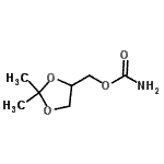 CAS#: 92302-96-0， (2,2-Dimethyl-1,3-dioxolan-4-yl)methyl carbamate