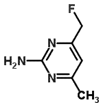 CAS#: 92311-42-7， 4-(Fluoromethyl)-6-methyl-2-pyrimidinamine