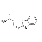 CAS#: 92336-02-2， (1E)-3-(1,3-Benzothiazol-2(3H)-ylidene)-1-triazene-1-carboximidamide