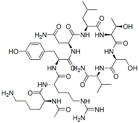 CAS#: 92355-86-7， N-Acetyl-Lysyl-Arginyl-Tyrosyl-Asparaginyl-Leucyl-Threonyl-Seryl-Valinamide