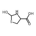 CAS#: 92447-51-3， 2-Hydroxy-1,3-thiazolidine-4-carboxylic acid