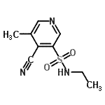 CAS#: 924886-05-5， 4-Cyano-N-ethyl-5-methyl-3-pyridinesulfonamide